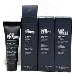 3X Lab Series Anti-Age MaxLS Cleanser Youth Renewing+Revitalizing 0.24oz/7ml NEW